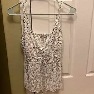 Abercrombie poka dot tank